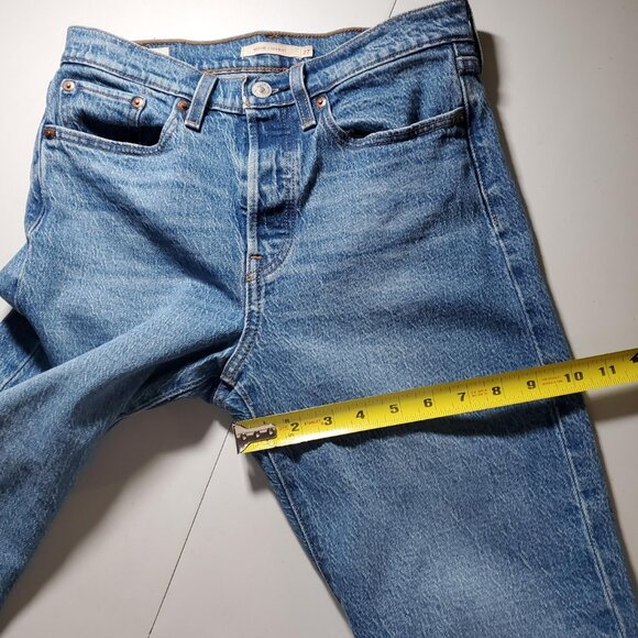 Levi's Premium Wedgie Straight Jeans size 27 - Picture 16 of 16